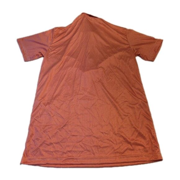 NWOT Collars & Co Men’s Small Shirt Bundle Red Houndstooth + Solid White Polo - Picture 3 of 10